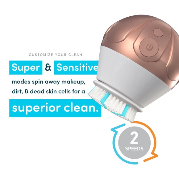 TAO Clean Ross Gold Orbital Face Brush & Cleaning Station - Picture 4 of 8